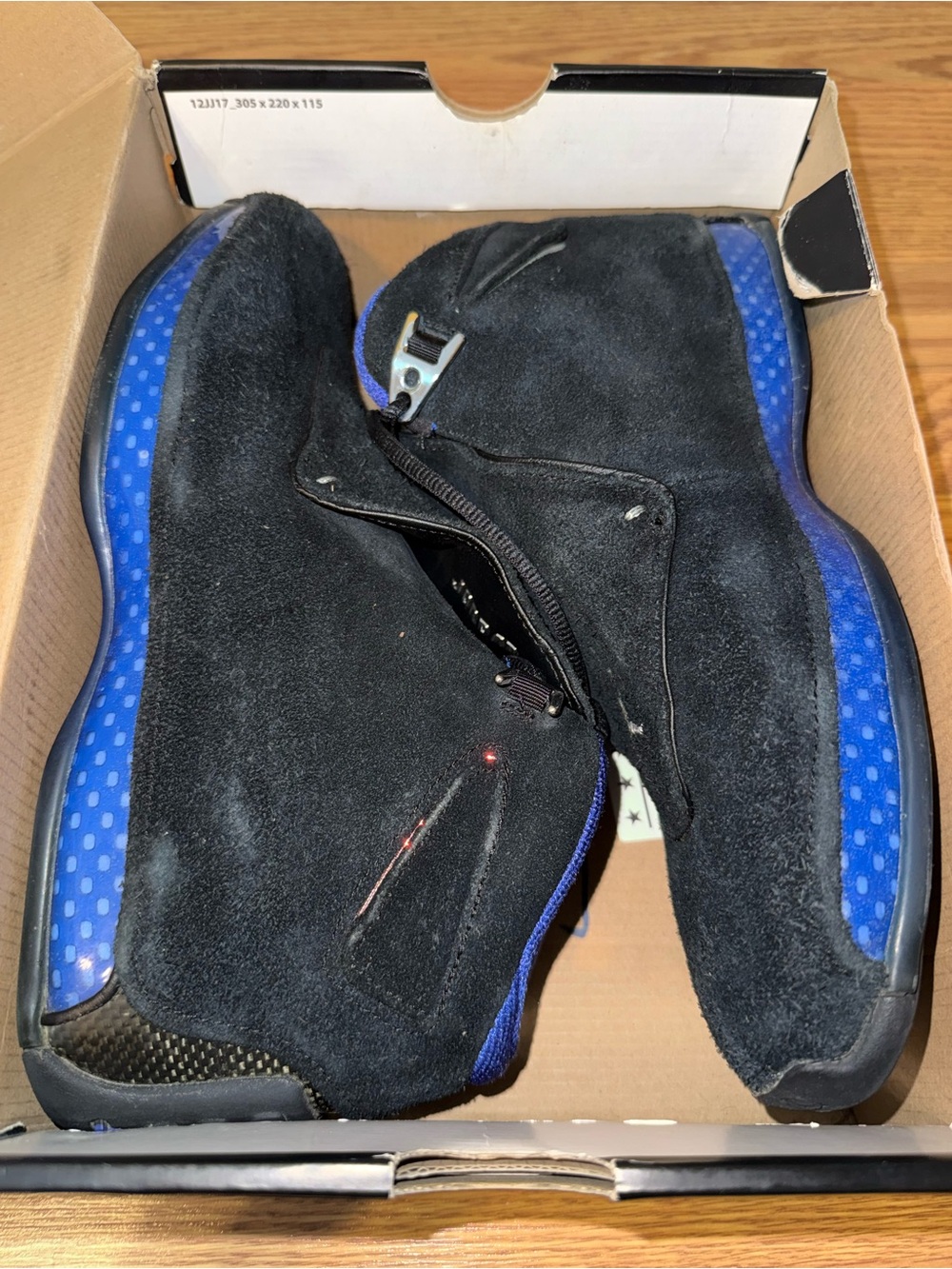 Air Jordan 18 Retro Black Sport Royal